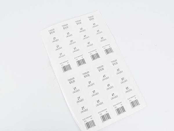 transparent label