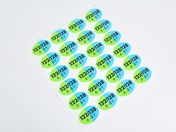Adhesive label stickers