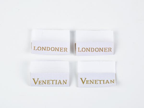 Computer woven label weaving