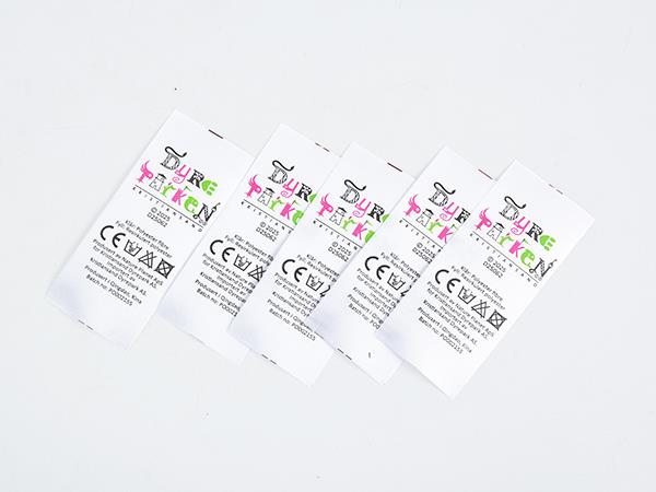 Washing label collar label