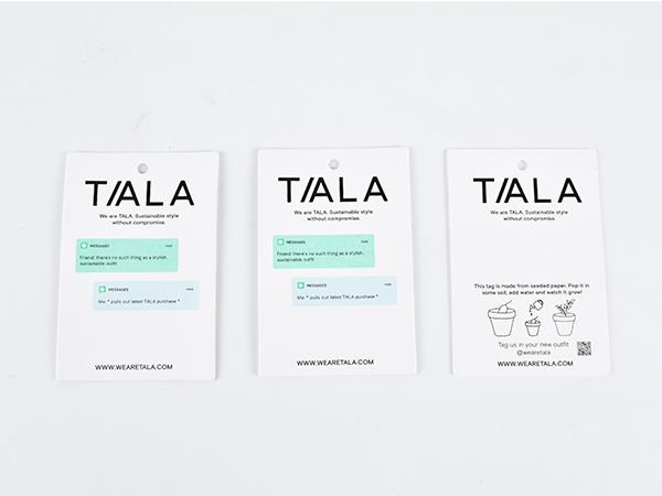 Customized high-end hang tags