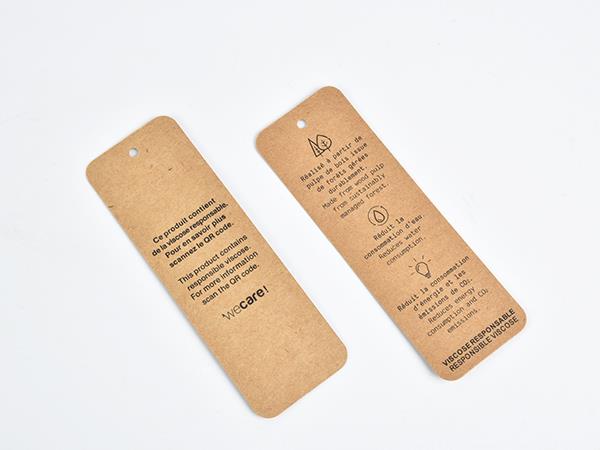 Customized clothing tags