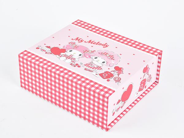 Flip magnetic gift box