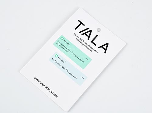 Customized high-end hangtags